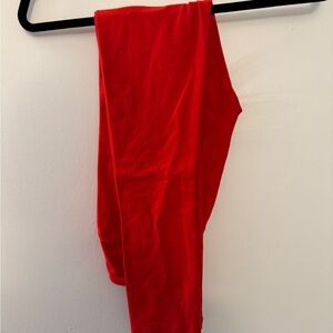 LuLaRoe OS Leggings - Red